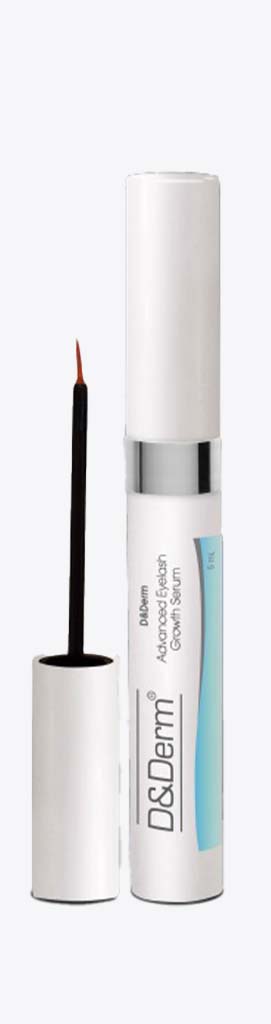 advanced eyelash growth serum - side image